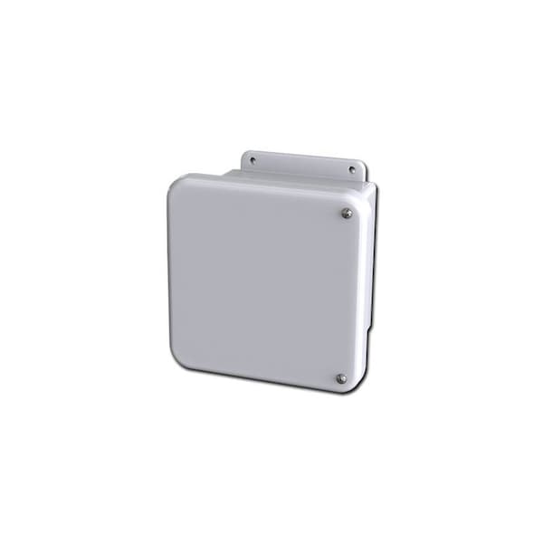 Captive Screws Electrical Enclosures, 7.53 in H, 4-3/4 in D, 7.53 in W, NEMA 4, 4X, 12, 13